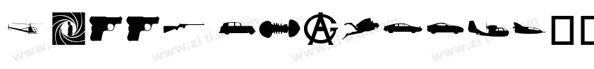 HJ007 Regular字体转换